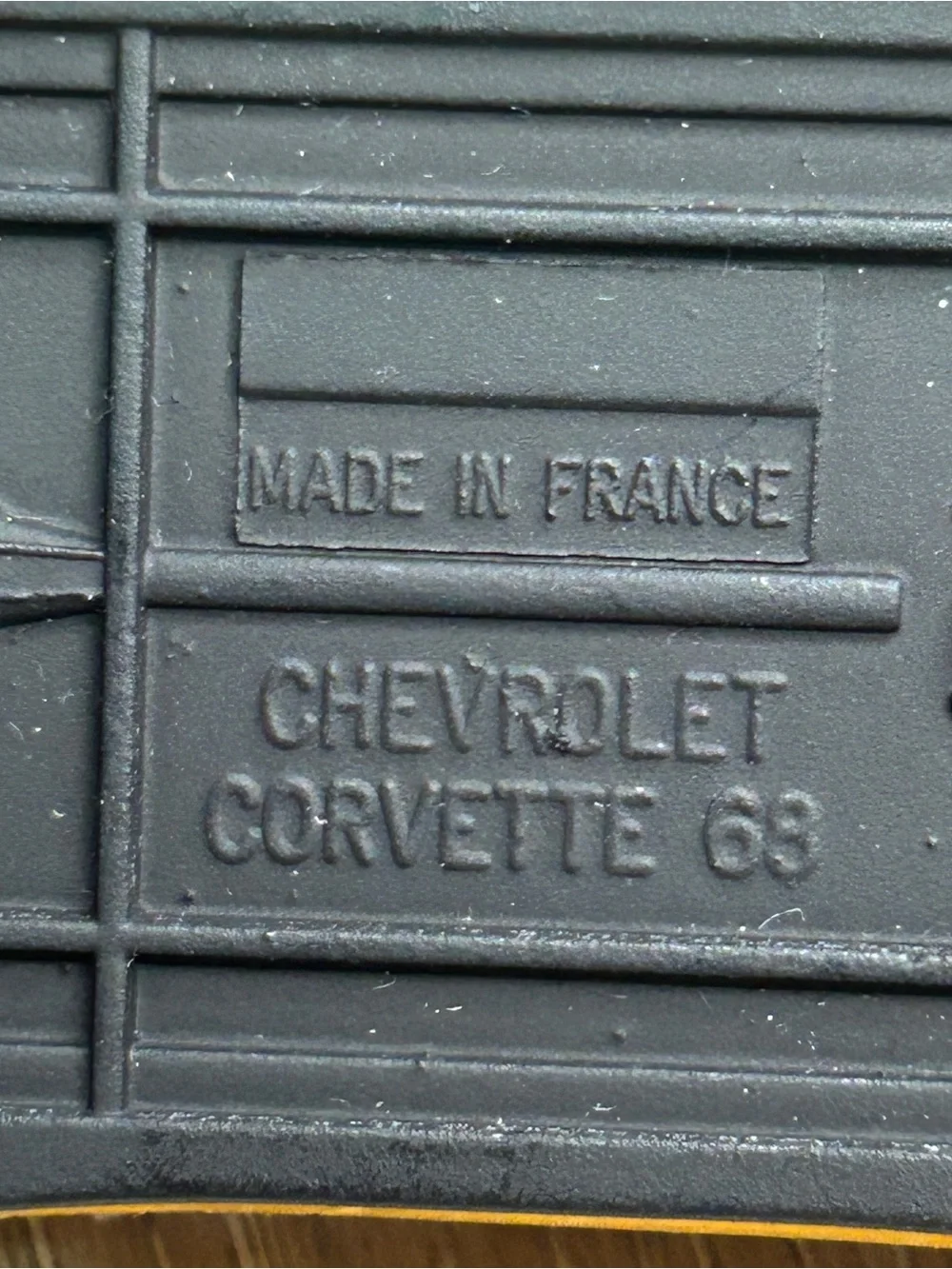 Vintage Solido 1968 Chevrolet Corvette C3 Stingray – Made in France (1:43 Scale)